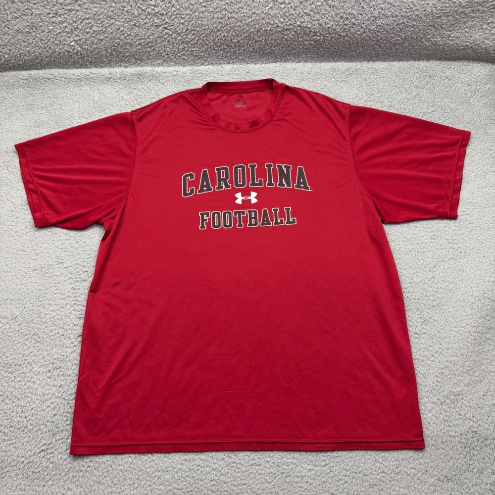 Under Armour 20480 Mens XL Carolina Gamecocks Football Athletic‎ Shirt UM0084561